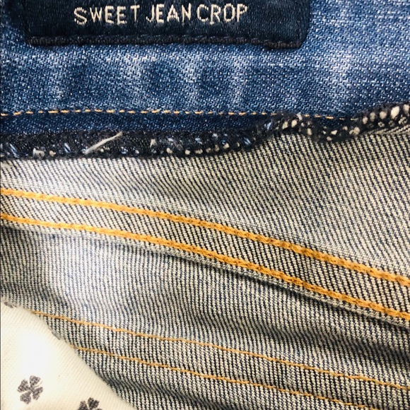 LUCKY BRAND SWEET JEAN CROP 8/29 Capri Style - Picture 6 of 7